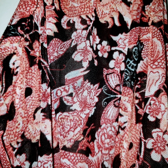 ALMOST FAMOUS L/S CROP TOP SZ L - Picture 4 of 10